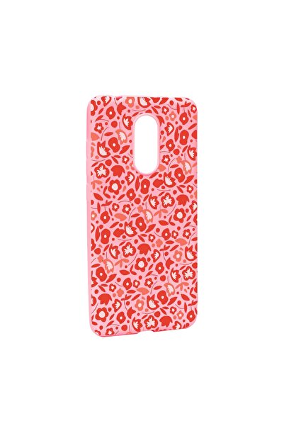 bestcase Husa Xiaomi Redmi 5, Red Floweres Pattern, rezistenta la uzura, anti...