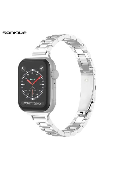 Sonique Λουράκι Stainless Steel Slim Bracelet Classic για Apple Watch (38/40/...