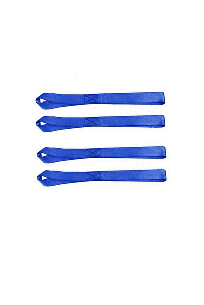 Choice1 Blue-4Pcs Soft Loop Tie Down Straps or Securing ATV Motorcycles Scoot...