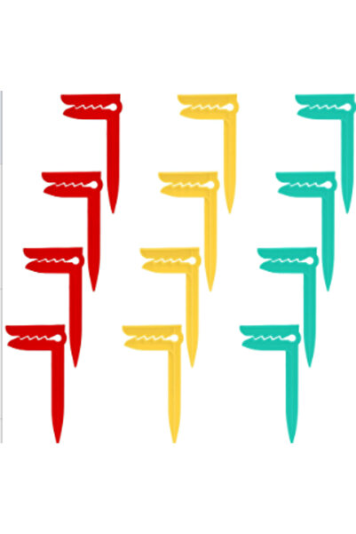 Choice5 12PCS Outdoor Beach Towel Anchor Clip Anchor Clip Picnic Blanket Rack...