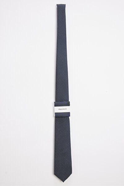 PAULMARK Men's Punto Patterned Classic Tie