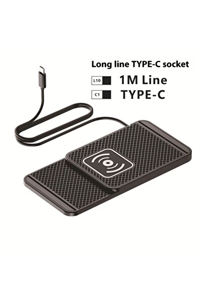 Choice TYPE-C socket 1M Long Wire USB/TYPE-C Quick Charging Mat Home Car Mobi...