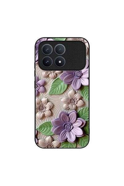 Sonique Θήκη 3D Flower Series για Xiaomi Poco F8 Pro 5G Βιολετί