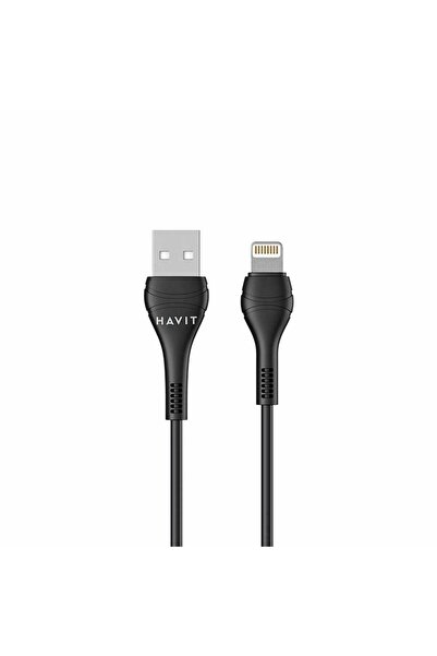 Havit Καλώδιο CB6160 USB 2.0 σε Lightning 1m Μαύρο