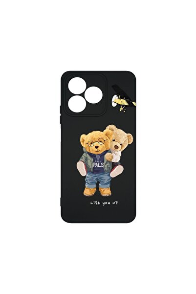 bestcase ¬Æ Husa Premium Silicon, Compatibila Cu Xiaomi Redmi 13, Teddy Bear ...