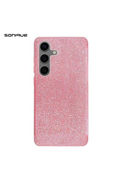Sonique Θήκη Σιλικόνης Shiny Samsung Galaxy S24 Plus Ροζ