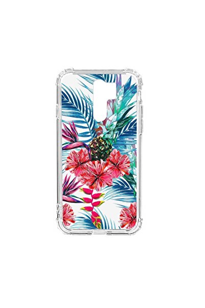 bestcase Husa Anti Shock Silicon Compatibila Cu Xiaomi Redmi 9, Tropical, Ana...