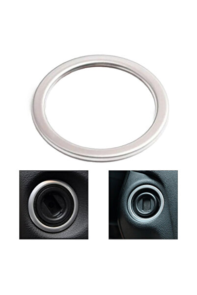 Choice Car Ignition Keyhole Circle Trim Cover Ring For Mercedes For Benz W204...