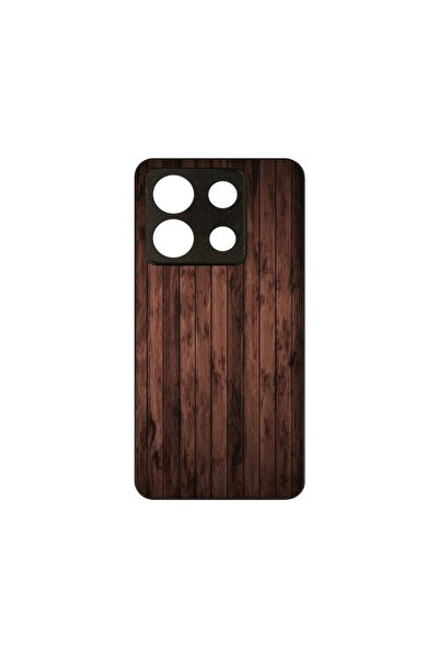 bestcase Калъф MaxSafe, съвместим с Xiaomi Redmi Note 13 5G, от орехово дърво...