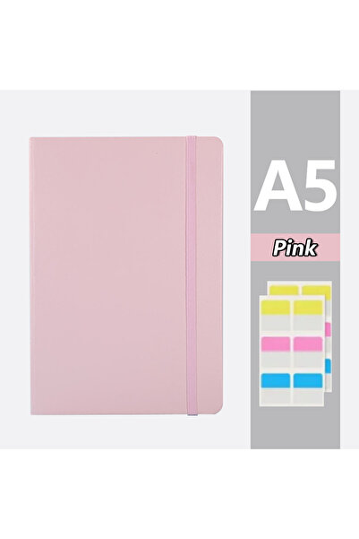 Choice7 A5 pink and 2note A5 Business with PU Notebook, Student Notebook, 200...