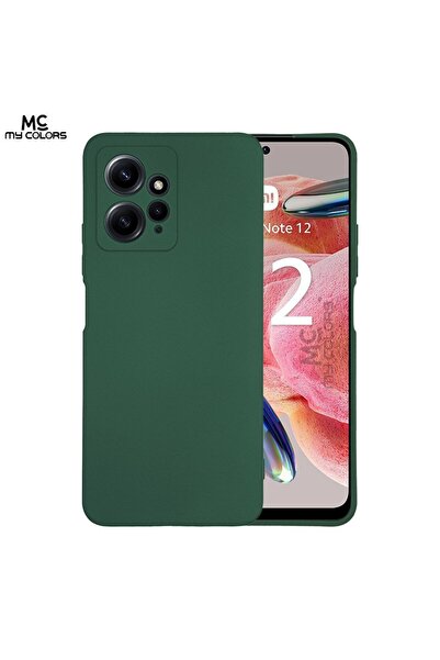 Sonique Θήκη Σιλικόνης My Colors Xiaomi Redmi Note 12 4G Πράσινο Σκούρο