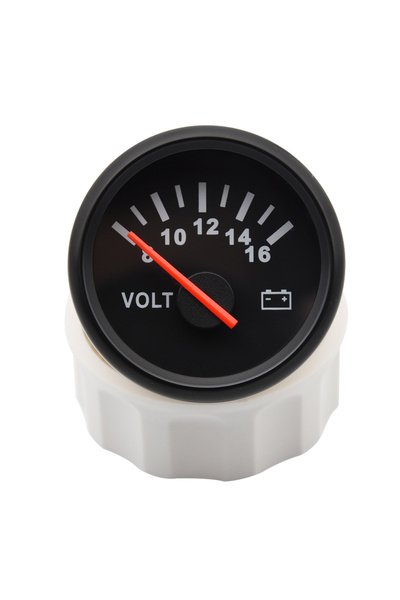 choice2 BN 52mm Volt Gauge Marine Auto Voltmeter Universal 8-16V Waterproof G...