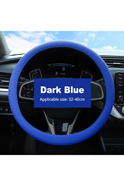 Choice4 Blue Car Steering Wheel Cover Non-Slip Silicone Material Steering Whe...