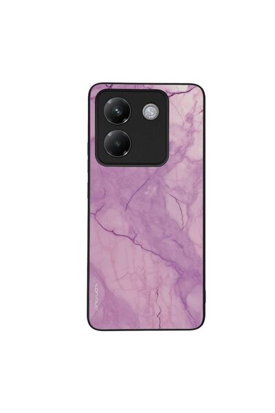 Sonique Θήκη Marble Series για Xiaomi Poco M7 Pro 5G Βιολετί