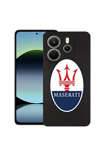 bestcase ¬Æ Husa pentru Xiaomi Redmi Note 14, Maserati, Slim Silicon 0.8MM, A...
