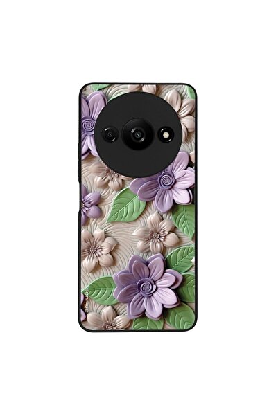 Sonique Θήκη 3D Flower Series για Xiaomi Redmi A3 / Redmi A3x Βιολετί