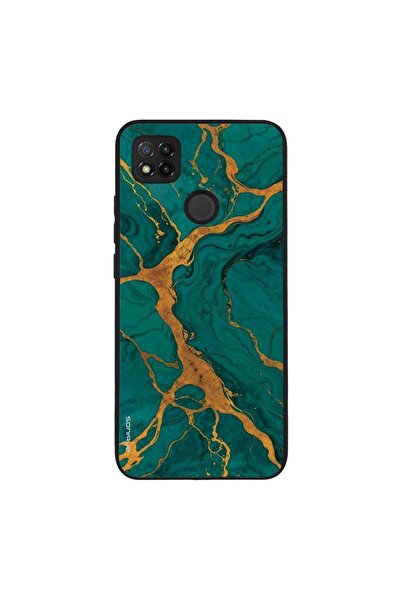 Sonique Θήκη Marble Series για Xiaomi Redmi 9C / Redmi 10A Πράσινο
