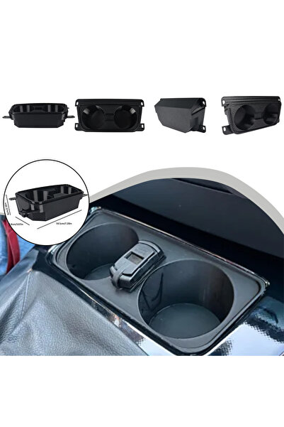 Choice Upgraded Front Cup Holder for BMW E90 E91 E92 E93, Center Console Drin...