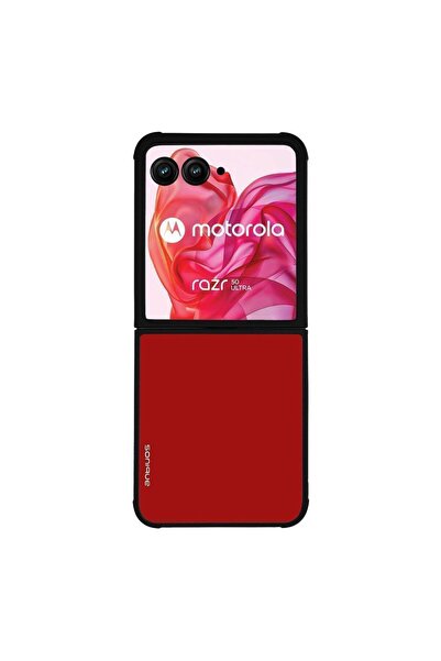 Sonique Θήκη ColorBloc Series για Motorola Motorola Razr 50 Ultra Κόκκινο