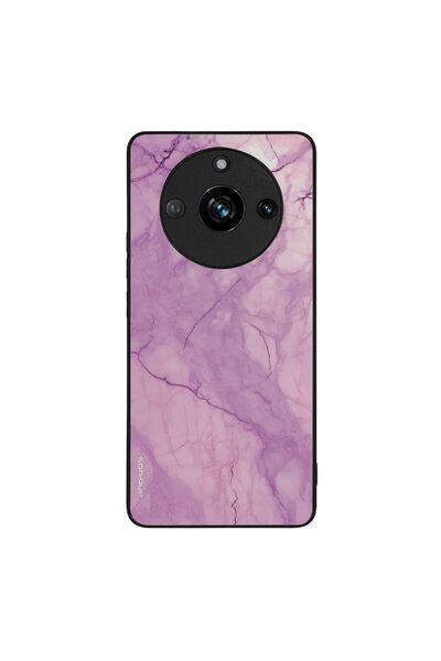 Sonique Θήκη Marble Series για Realme 11 Pro 5G / Realme 11 Pro Plus 5G Βιολετί