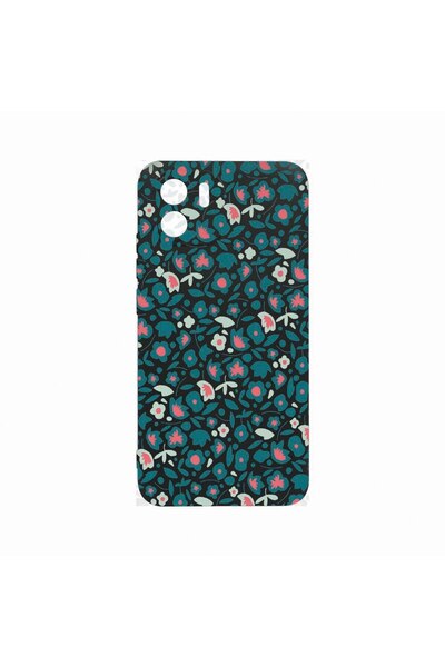 bestcase Husa BestCase¬Æ, Compatibila Cu Xiaomi Redmi A1, Green Flowers Patte...