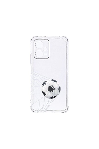 bestcase Противоударен калъф 1.5ММ, съвместим с Xiaomi Redmi Note 12 5G, Футб...