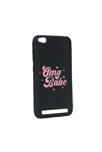 bestcase Husa de protectie cu mesaj OMG Babe, pentru Xiaomi Redmi 5A, reziste...
