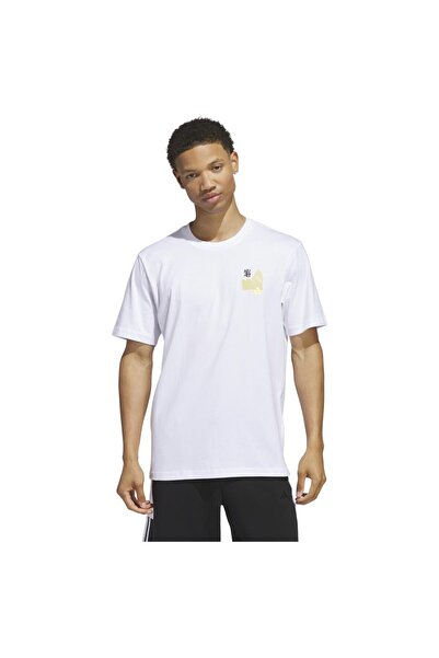 adidas Tricou bărbătesc cu mânecă scurtă: Tricou cu imprimeu Jet Set Camper M