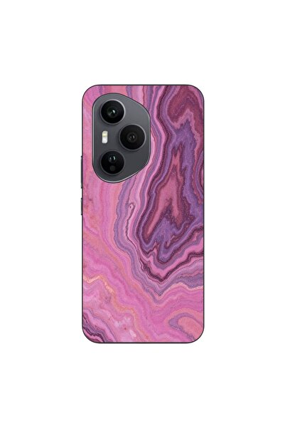 OEM Husa compatibila cu Honor 400 Pro Silicon Gel Tpu Model Pink Quartz Marble