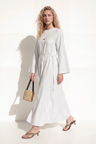 Hooopstore Anvelop White Dress