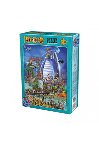 D-Toys Puzzle Cartoon Collection Dubai 1000 piese