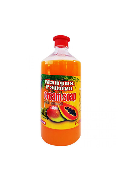 Cloret Sapun lichid cremos Mango & Papaya rezerva, 1 L