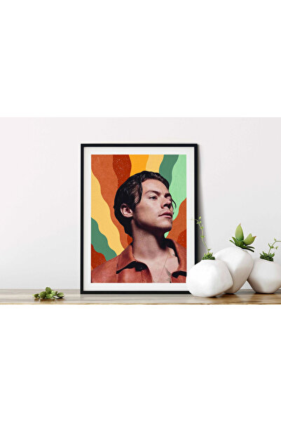 Boomah Accessories Harry Styles Art Poster with Frame 50x40cm