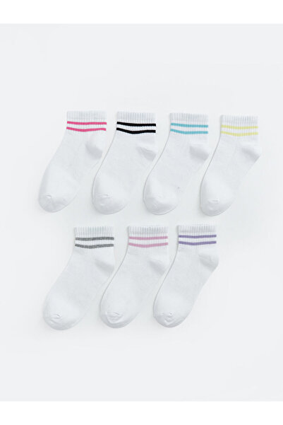 LC Waikiki I Striped Girls' Booties Socks, Pack of 7 from Freezen Store