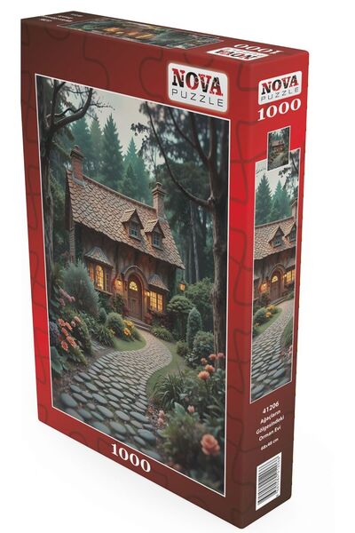 Nova Puzzle 1000 Piece Forest House in the Shade of Trees Puzzle - 41206