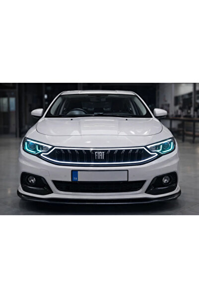 DRS Fiat Egea 2020 Üzeri Makyajlı Ön Panjur Parlak Siyah LED Lİ | Sedan & HB ...