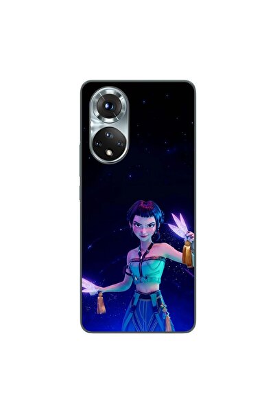 OEM Husa compatibila cu Honor 50 Silicon Gel Tpu Model KPop Demon Hunters Zoey