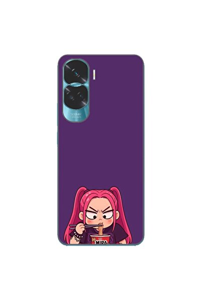 OEM Husa compatibila cu Honor 90 Lite 5G Silicon Gel Tpu Model KPop Demon Hun...