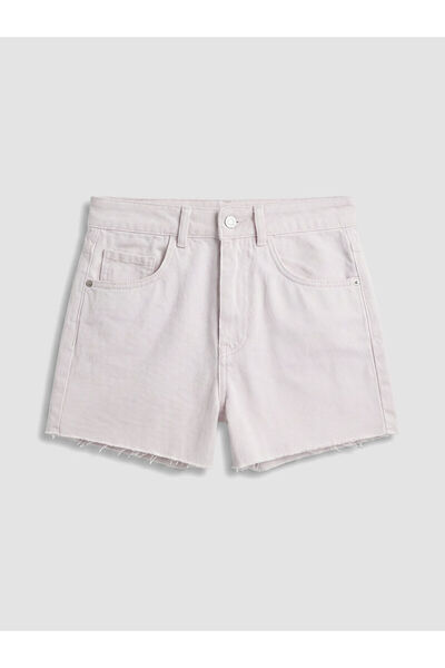 LC Waikiki Nevavm Regular Fit Women's Jean Shorts with a Difference
