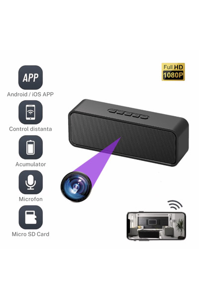 eGROW eGROW® Hidden Wi-Fi Spy Camera in a Box, Audio-Video Recording, Full HD...