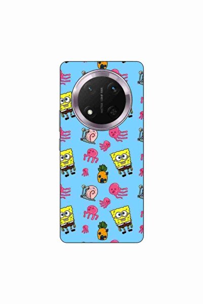 OEM Case compatible with Honor Magic7 Lite Silicone Gel Tpu Model Spongebob P...