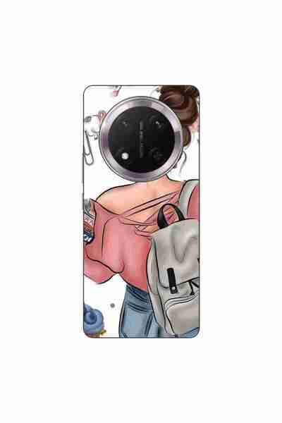 OEM Husa compatibila cu Honor Magic7 Lite Silicon Gel Tpu Model Girl Fashion ...