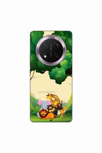 OEM Husa compatibila cu Honor Magic7 Lite Silicon Gel Tpu Model Jungla cu Ani...