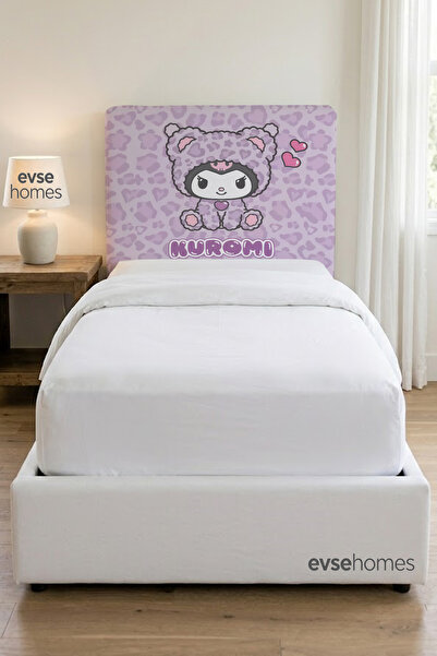 EVSEHOMES LİLA KUROMİ LEOPAR BAZA BAŞLIĞI KILIFI