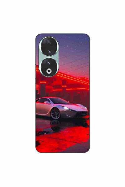 OEM Husa compatibila cu Honor 90 5G Silicon Gel Tpu Model Future Car