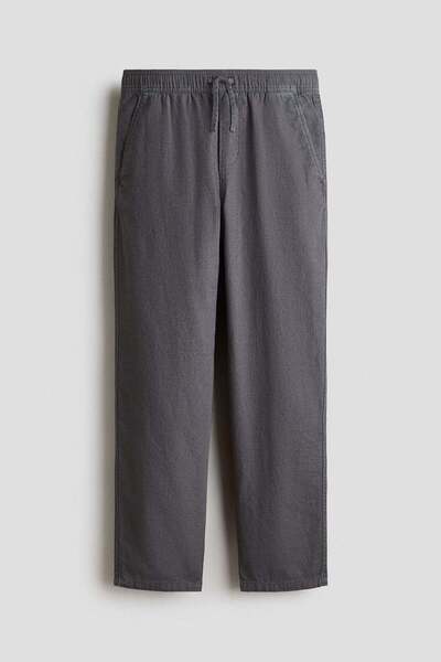 H&M Linen-blend trousers