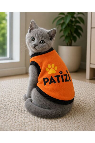 PATİZİSHOP Pet Moda Cat and Dog Tank Top |   Size m