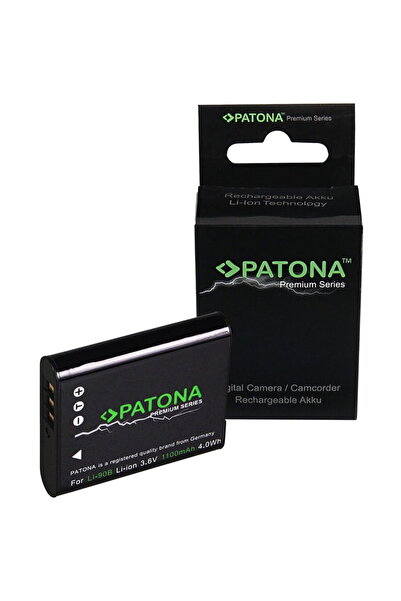 Patona Premium Battery for Olympus Li-90B Li 90B Li90b Olympus Tough TG1 TG-1...