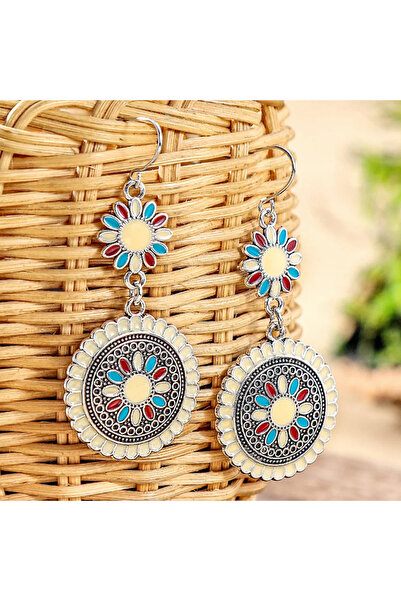 Cristina Serene Κρεμαστά Σκουλαρίκια Boho