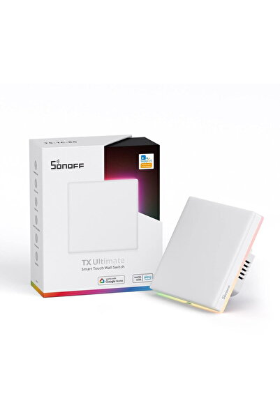 Sonoff Întrerupător inteligent T5-1C-86 cu control tactil complet (1 canal), ...